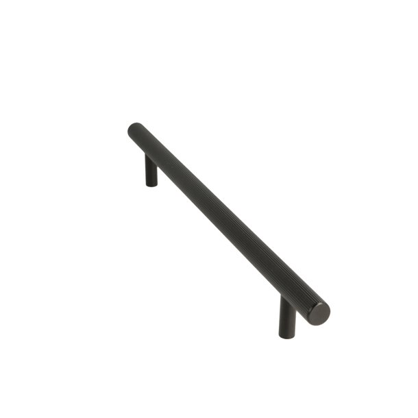 Linjeret Greb "Justa" - Mat Sort - cc 192mm