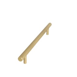 Linjeret Greb "Justa" - Brstet Messing med Lak - cc 192mm