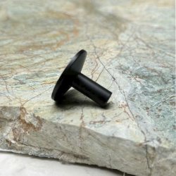 Mbelknop "Maia" - Mat Sort - 28mm