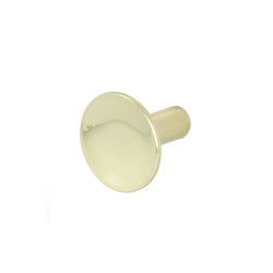 Mbelknop "Maia" - Poleret Messing med Lak - 24mm