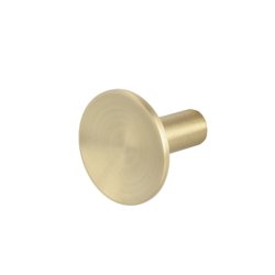 Mbelknop "Maia" - Brstet Messing med Lak - 24mm