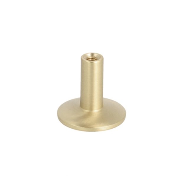 Mbelknop "Maia" - Brstet Messing med Lak - 24mm