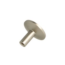 Mbelknop "Maia" - Brstet Stl Look - 28mm