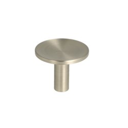 Mbelknop "Maia" - Brstet Stl Look - 28mm