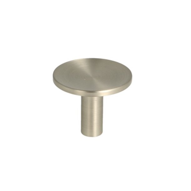 Mbelknop "Maia" - Brstet Stl Look - 28mm