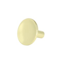 Mbelknop "Maia" - Poleret Messing med Lak - 28mm