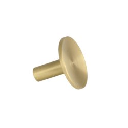 Mbelknop "Maia" - Brstet Messing med Lak - 28mm