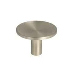 Mbelknop "Maia" - Brstet Stl Look - 35mm