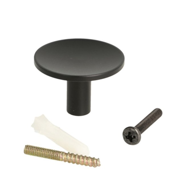 Mbelknop "Maia" - Mat Sort - 35mm