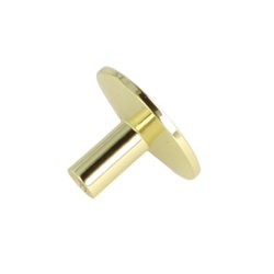 Mbelknop "Maia" - Poleret Messing med Lak - 35mm