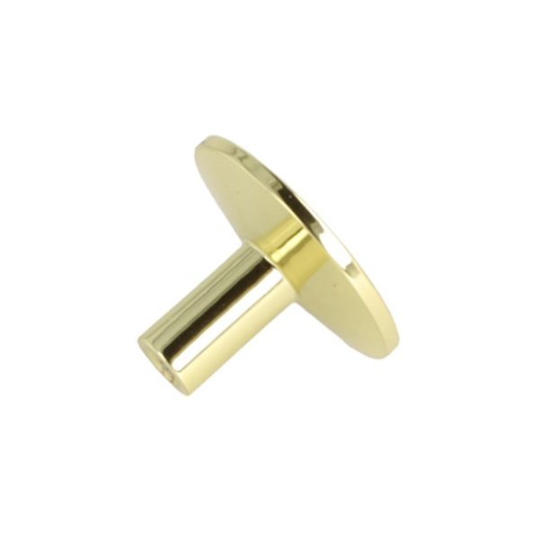 Mbelknop "Maia" - Poleret Messing med Lak - 35mm