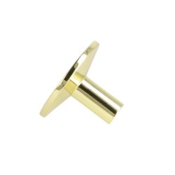 Mbelknop "Maia" - Poleret Messing med Lak - 35mm