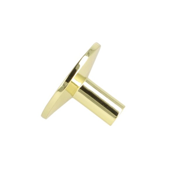 Mbelknop "Maia" - Poleret Messing med Lak - 35mm