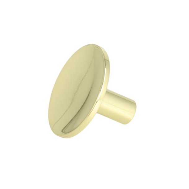 Mbelknop "Maia" - Poleret Messing med Lak - 35mm