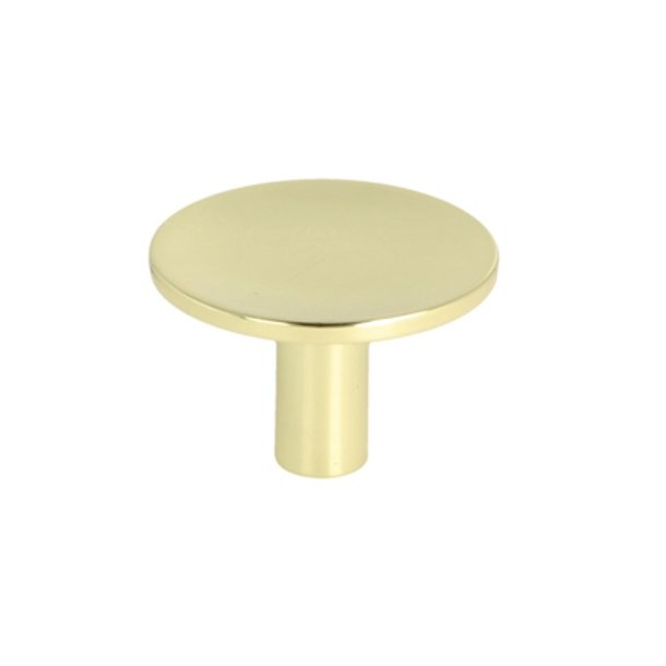 Mbelknop "Maia" - Poleret Messing med Lak - 35mm