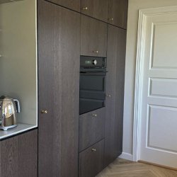 M�belknop "Justa" - B�rstet Messing med Lak - �21x33mm