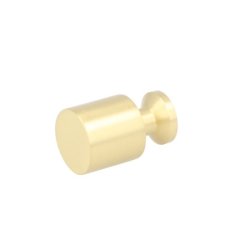 Mbelknop "Fauna" - Brstet Messing med Lak - 21x33mm