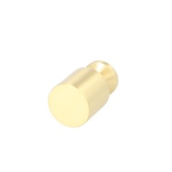 Mbelknop "Fauna" - Brstet Messing med Lak - 21x33mm