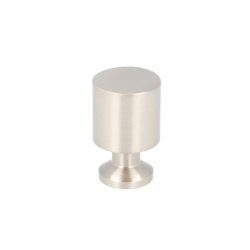 Mbelknop "Fauna" - Brstet Stl Look - 21x33mm