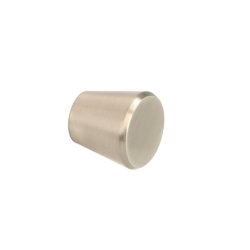 Mbelknop "Vesta" - Brstet Stl Look - 25mm