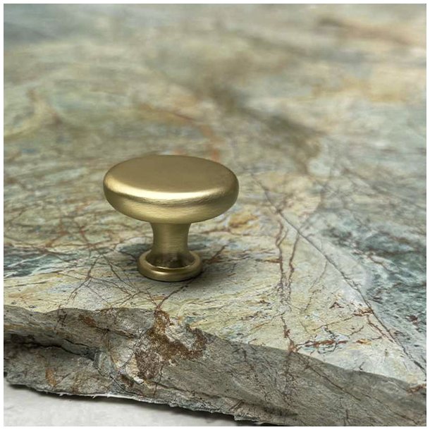 Mbelknop "Juno" - Brstet Messing - 38mm