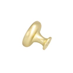 Mbelknop "Juno" - Brstet Messing - 38mm