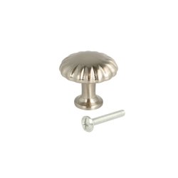 M�belknop "Livia" - B�rstet St�l Look - �30mm