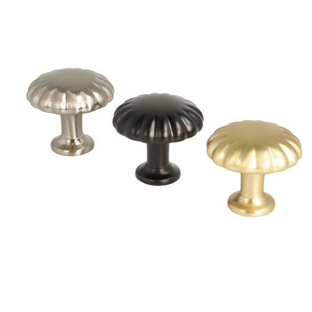 M�belknop "Livia" - Sort - �30mm