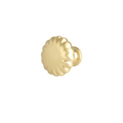 M�belknop "Livia" -  B�rstet Messing - �30mm