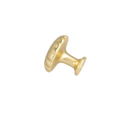 M�belknop "Livia" -  B�rstet Messing - �30mm
