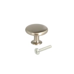 M�belknop "Volta" - B�rstet St�l Look - �32mm