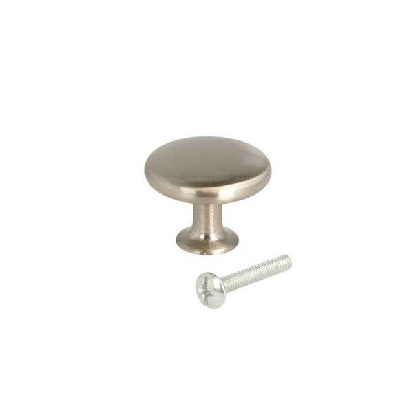 M�belknop "Volta" - B�rstet St�l Look - �32mm