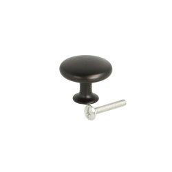 M�belknop "Volta" - Sort - �32mm