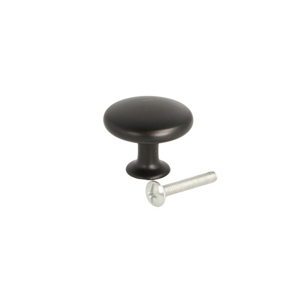 M�belknop "Volta" - Sort - �32mm
