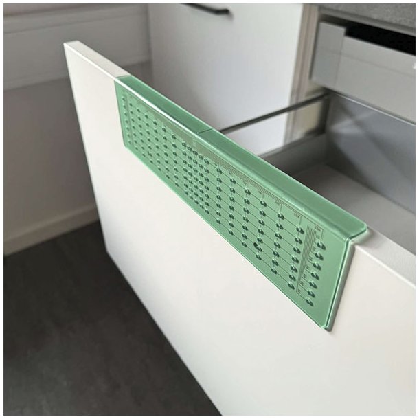 Boreskabelon til Greb og Knopper