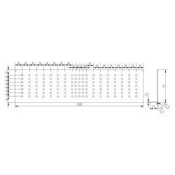 Boreskabelon til Greb og Knopper