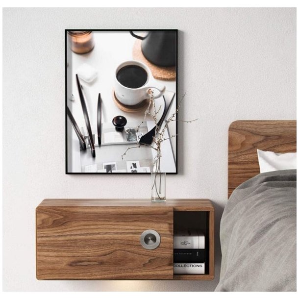 Sklgreb "Mino"- 40mm - Brstet Rustfri Stl