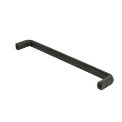 Linjeret Greb "Fausta" - Sort - cc 160mm