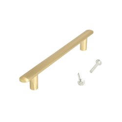 Greb "Lina" - B�rstet Messing - cc 128mm