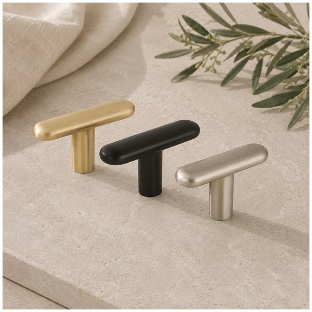 T-Bar "Lina" - Sort - 50mm