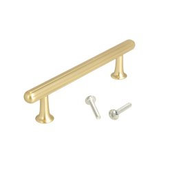 Linjeret Greb "Oria" - B�rstet Messing - cc 96mm