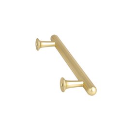 Linjeret Greb "Oria" - B�rstet Messing - cc 96mm