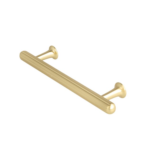 Linjeret Greb "Oria" - B�rstet Messing - cc 96mm