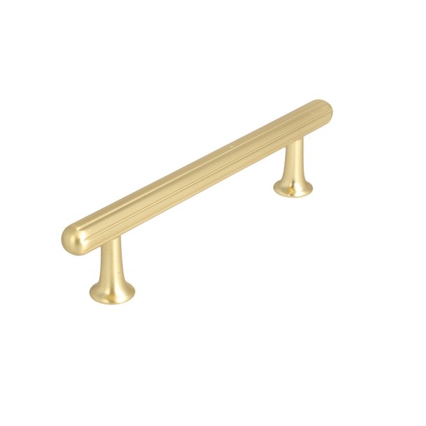 Linjeret Greb "Oria" - B�rstet Messing - cc 96mm