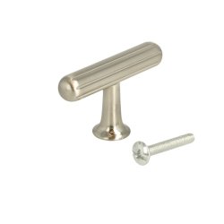 Riflet T-Bar "Oria" - B�rstet St�l Look - 50mm