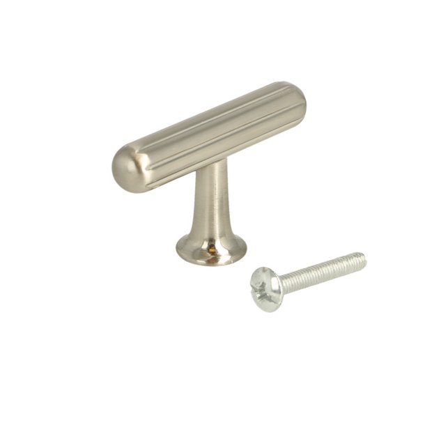 Riflet T-Bar "Oria" - B�rstet St�l Look - 50mm