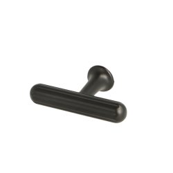 Linjeret T-Bar "Oria" - Sort - 50mm