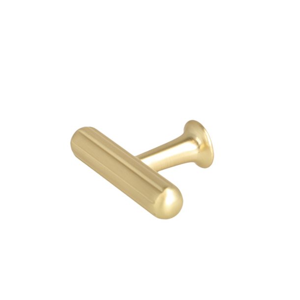 Riflet T-Bar "Oria" - B�rstet Messing- 50mm
