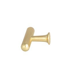 Riflet T-Bar "Oria" - B�rstet Messing- 50mm