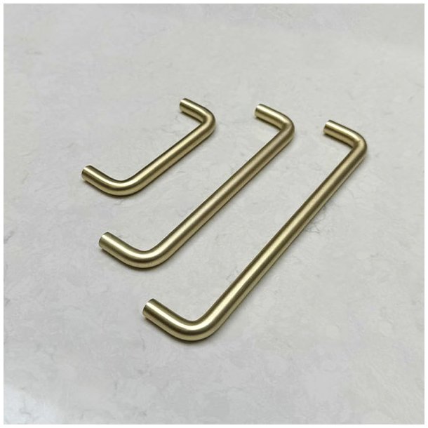 Greb "Galla" - B�rstet Messing - cc 96mm